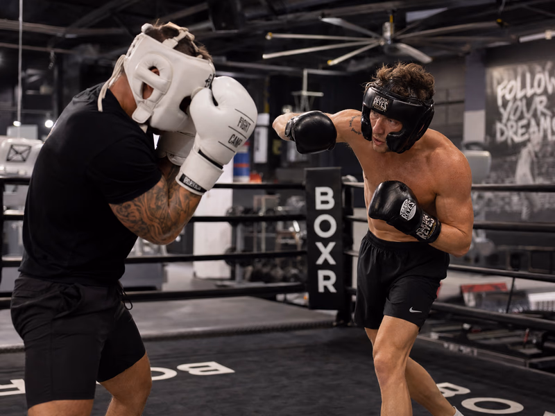 Sessione di boxe